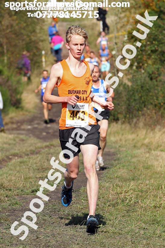 Senior mens 2019 Start Fitness Harrier League, Wrekenton, Gateshead. Photo: David T. Hewitson/Sports for All Pics